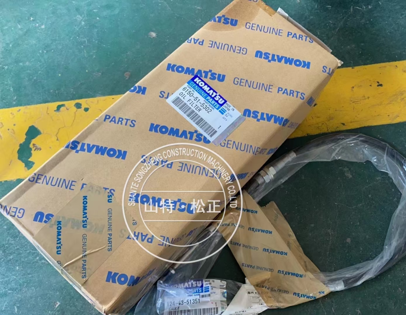 6D125E-2发动机滤芯总成6150-51-5302 进口原装滤芯