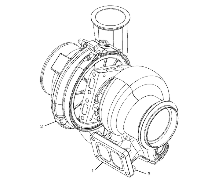 卡特挖掘机配件CAT374F增压器552-3753 卡特原厂增压器