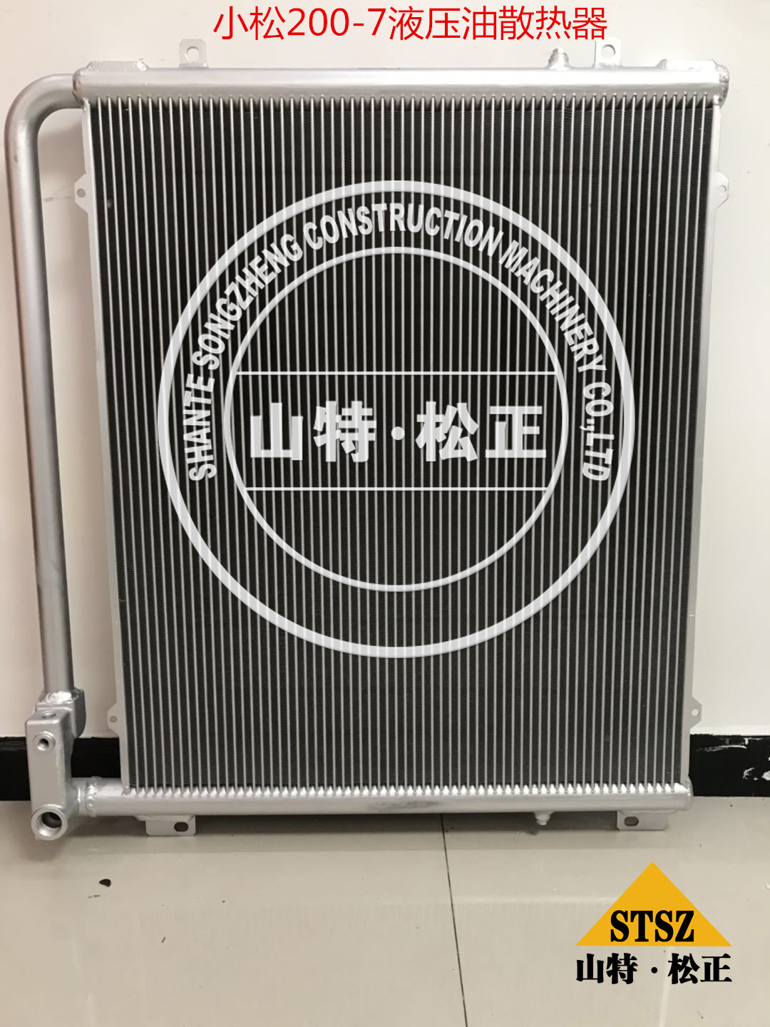 进口挖掘机水箱pc800-8散热器209-03-41210