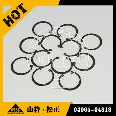 进口挖掘机配件PC200-8卡簧04065-04818进口发动机配件原装现货