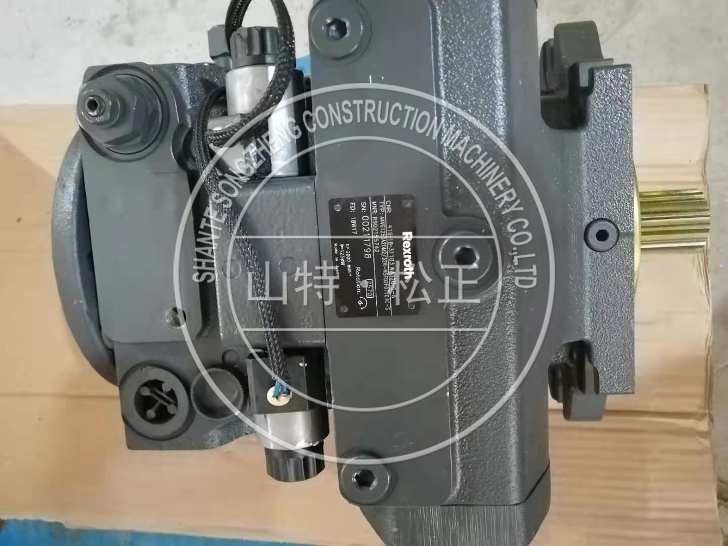 装载机配件WA320-6泵419-18-31102