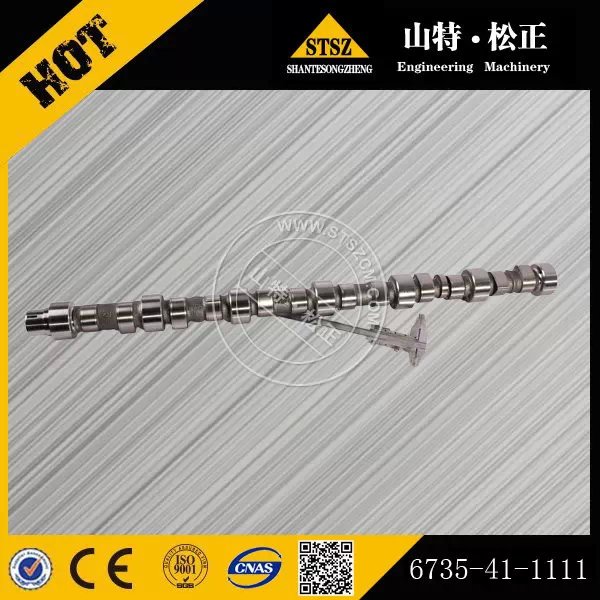 进口平地机配件SAA6D170E发动机凸轮轴6754-41-1170