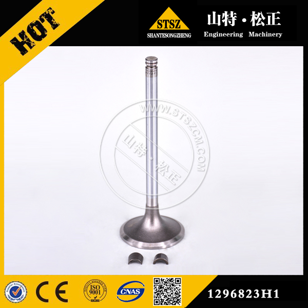 进口WA470-6装载机配件 发动机进气门6150-42-4110