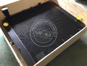 进口推土机配件D375A-6水箱195-03-51110|进口推土机散热器