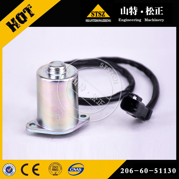 进口PC200-6旋转电磁阀206-60-51130