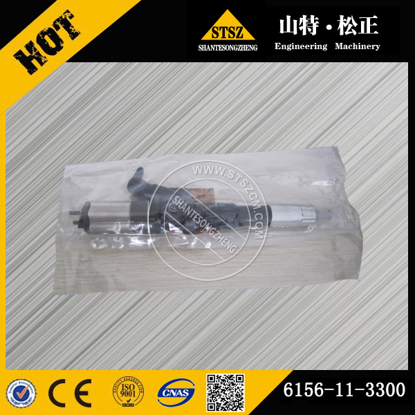 进口PC400-7 fuel injector 6156-11-3300 喷油器