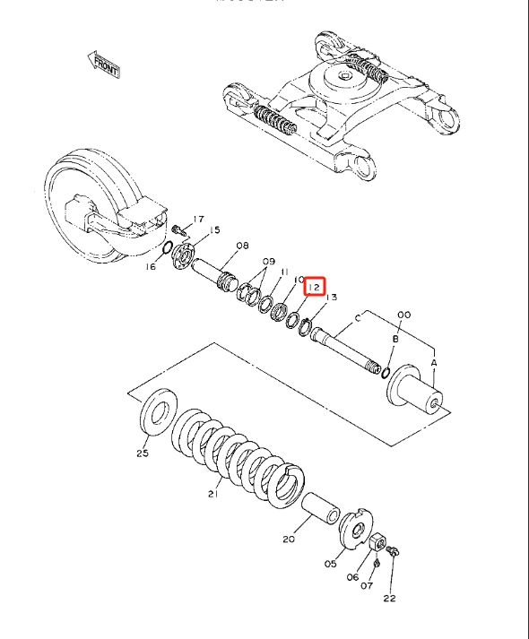 PLATE 4239906 - Hitachi