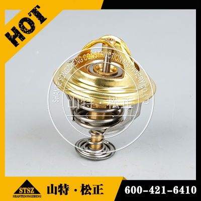 进口WA420-3装载机SA6D108发动机节温器配件600-421-6410