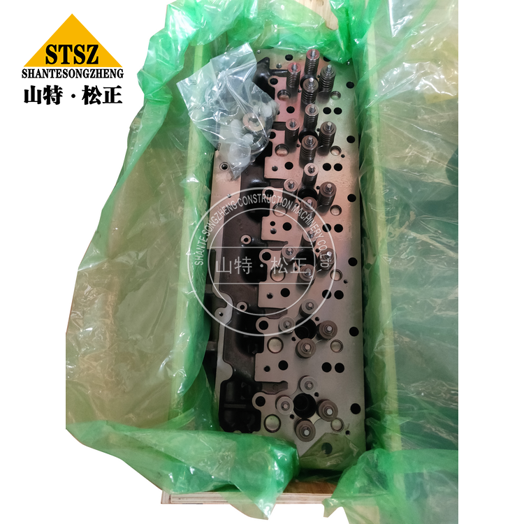 卡特815F填埋压实机缸盖总成 252-8439 卡特C9发动机缸盖总成