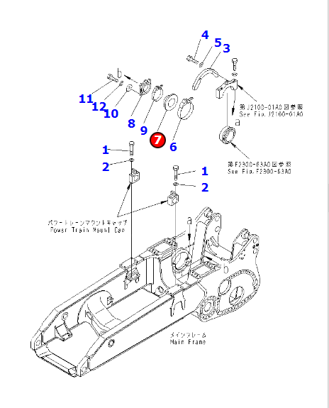 进口大型推土机D475配件198-21-32231密封圈-济宁山特松正工程机械