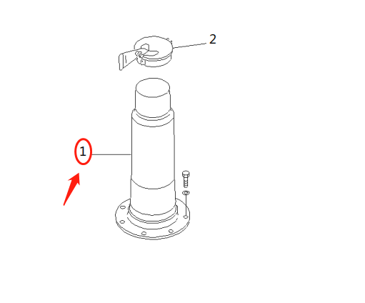 供应进口挖掘机PC1250-7消音器排气管道6162-13-5280原厂配件