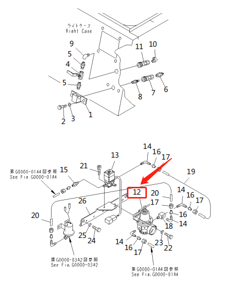供应进口挖掘机PC1250-721N-68-32580/21N-68-32580原厂原装配件