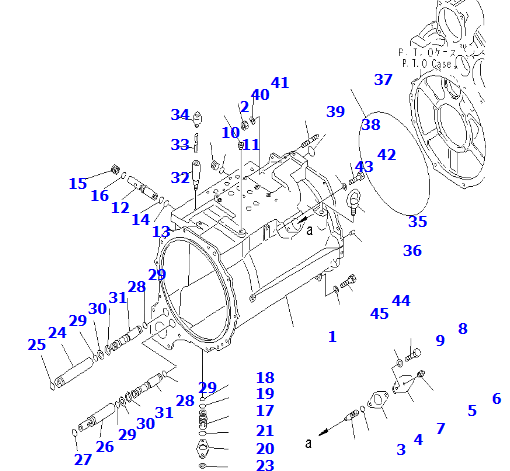 进口平地机GD625-1变速器23B-15-11010原厂品质供应