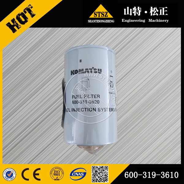 四川德阳市进口挖掘机配件PC200-8油水分离器600-319-3610