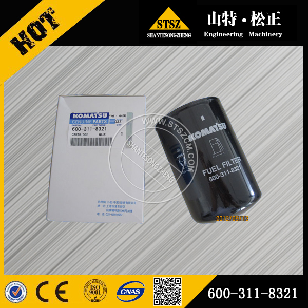 四川绵阳市进口PC300/360-7柴油粗细滤芯600-311-8321