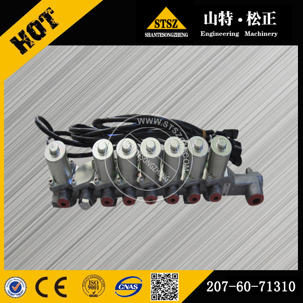 新疆阿拉善进口原厂配件PC300-7电磁阀组207-60-71310