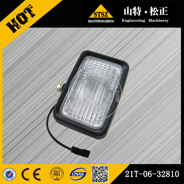 西藏日喀则进口配件PC200-8大臂工作灯21T-06-32810 