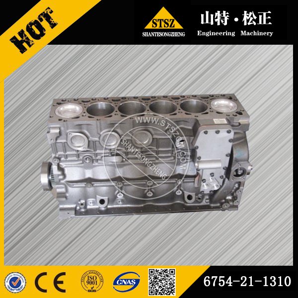 WA380-6进口装载机缸体总成6754-21-1310 PC200-8发动机缸体总成6754-21-1310