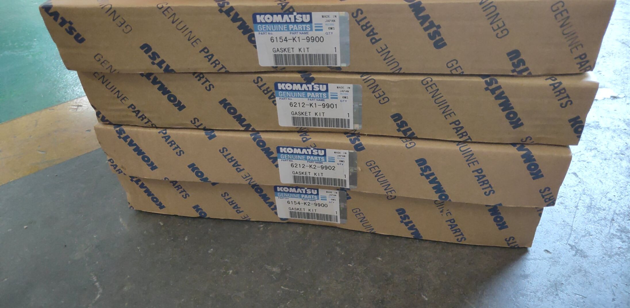 进口发动机修理包6212-k2-9902 6212-k1-9901 6154-k2-9900  6154-k1-9900 Gasket Kits