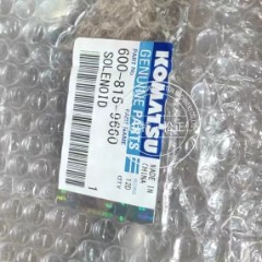 进口D63E-12原装电磁阀600-815-9660 进口推土机配件