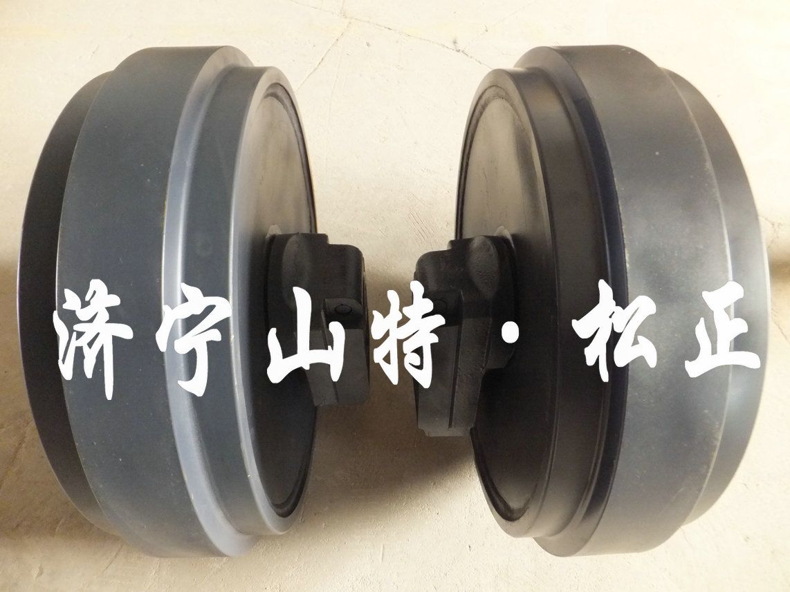 推土机引导轮14X-30-00115进口D65EX-15，进口推土机引导轮