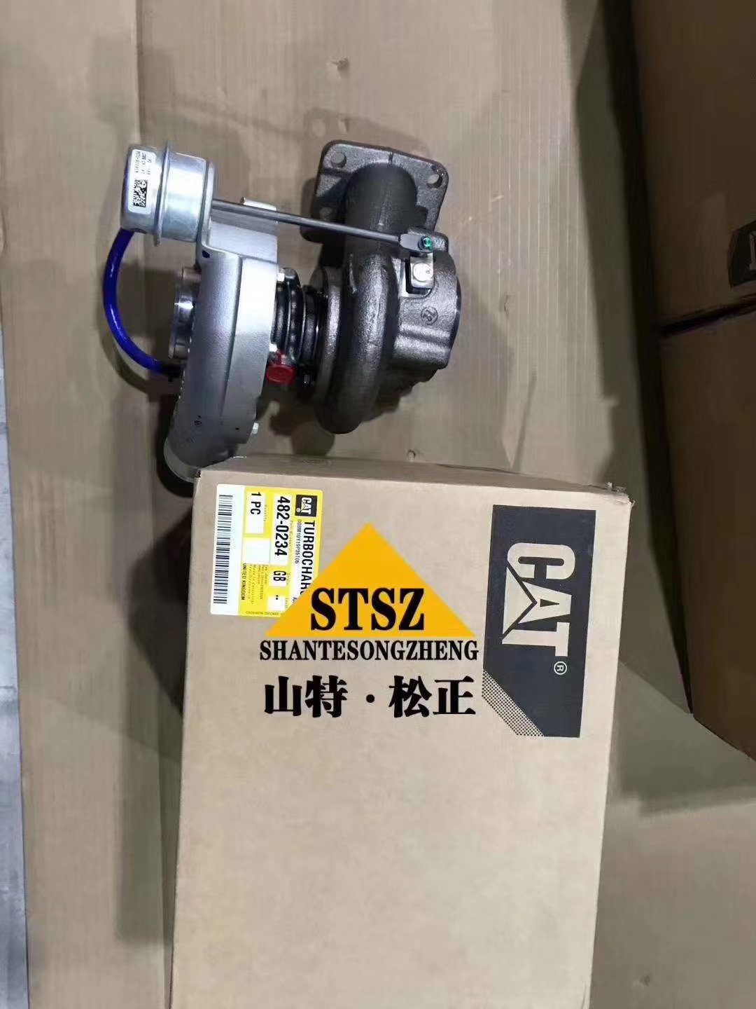 卡特挖机配件（卡特配件）卡特发动机增压器482-0324