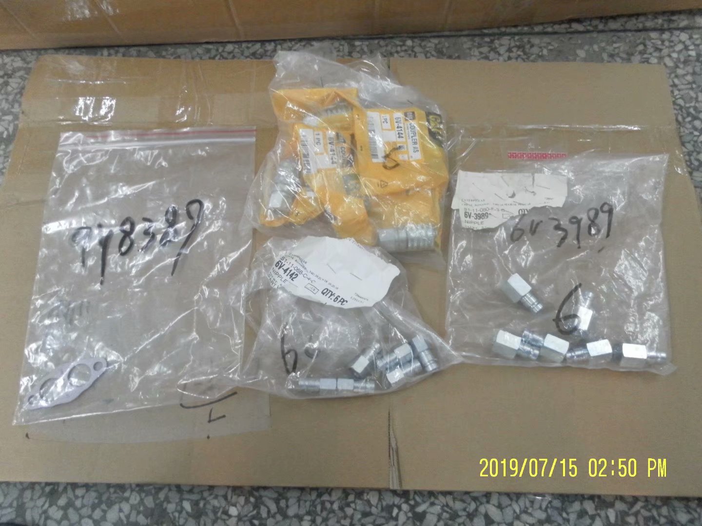 卡特配件经销，卡特接头6V9934 /6V-9934卡特挖机配件