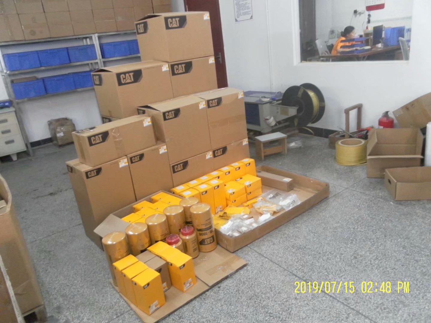 卡特挖机原装专用滤芯，卡特CAT320机滤 柴滤 油水分离器 液压先导滤芯