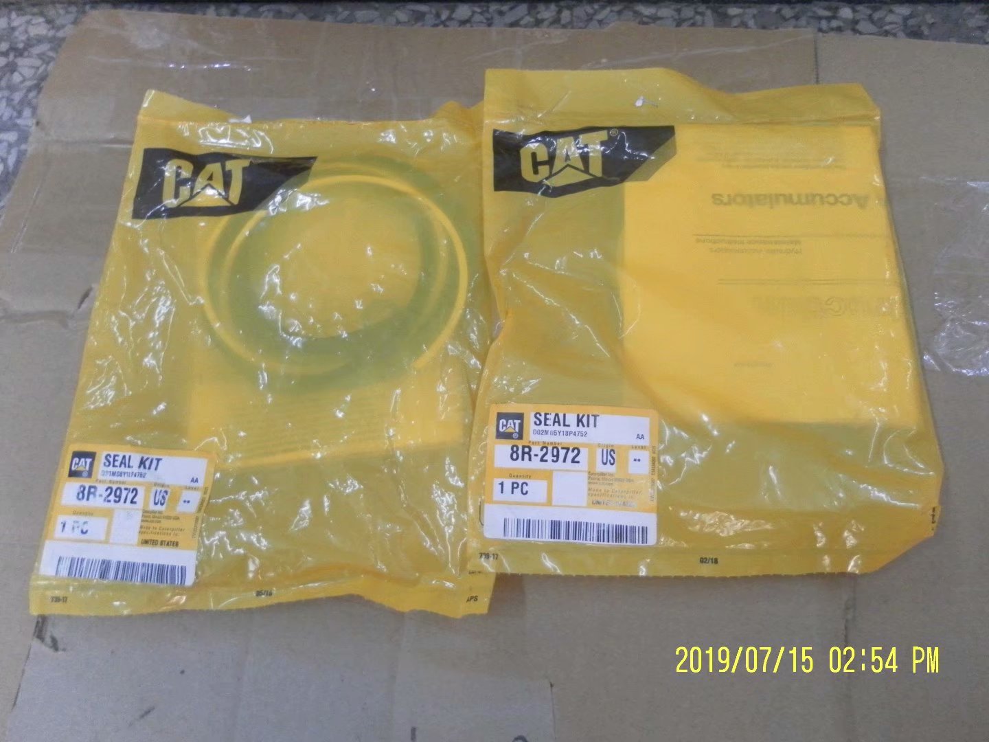 卡特彼勒原装正品，卡特活塞8R4568、活塞环、活塞销