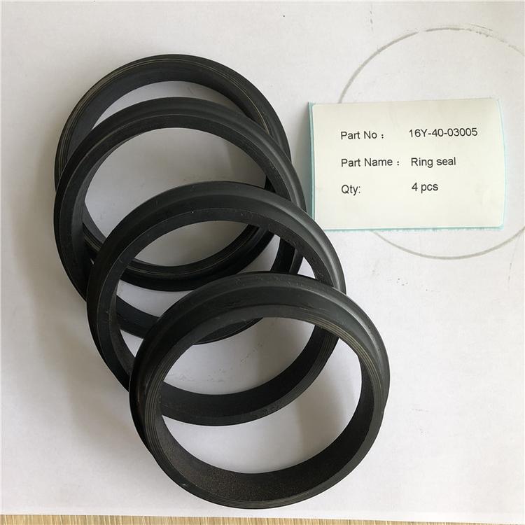 进口矿卡HD460-1后刹车浮动油封568-33-00021，浮动密封总成
