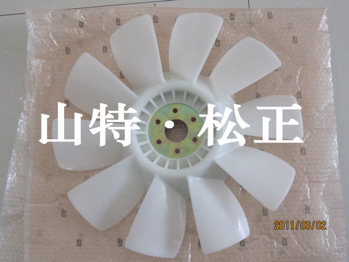 进口挖掘机PC200-8发动机冷却风扇600-625-7620，冷却系统配件