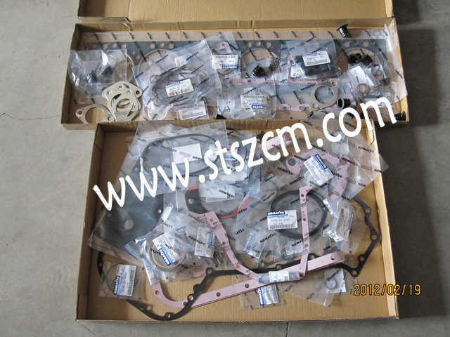 进口挖机PC1250-7发动机缸盖修理包大修包,批发零售进口密封垫