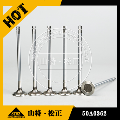 青海进口挖掘机配件，进口PC300-7发动机排气门6742-01-3000，山特松正