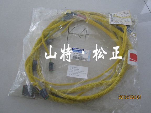 供应进口PC650-8发动机线束全车线6261-81-6120，电气配件，线束