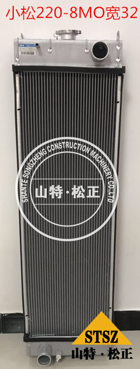 水箱厂家进口PC220-8MO散热器水箱总成