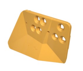 Caterpillar bulldozer D9R broken blade8E-4539,Bulldozer blade plate