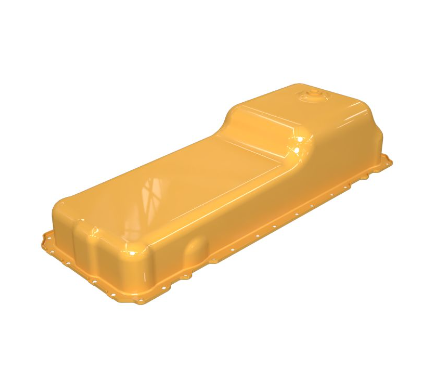 卡特平地机14K油底壳组件428-7471，发动机油底壳4287471，全新配件