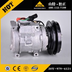 进口矿山自卸车HM400-3发动机压缩机总成14X-911-7112，进口压缩机配件