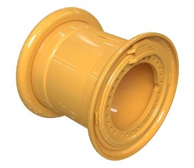 Caterpillar Mine Loader R1700 rim Assembly 257-3765, loader rim