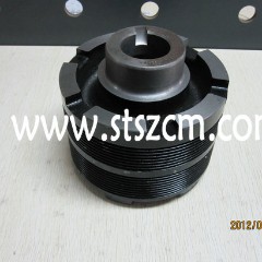 进口矿卡HD785-5风扇皮带轮6215-61-3760，进口自卸车配件