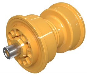 Caterpillar bulldozer D9R single side heavy wheel 458-7791, chassis parts