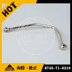 进口挖掘机PC1250-8发动机供油管6245-71-5181，喷油泵硬管