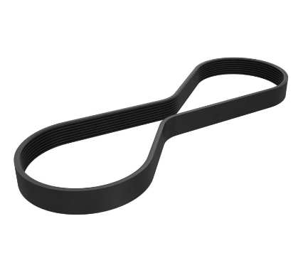 进口矿山自卸车789D空调压缩机皮带357-7153，多楔皮带，山特松正