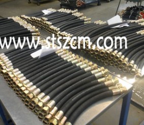  loader WD600-3 cylinder hose 07123-20624, hydraulic hose