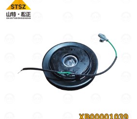 日立挖掘机ZX200-5G压缩机离合器XB00001039，原装配件