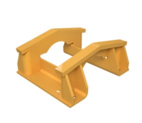 Caterpillar Excavator 320D2L track guard 240-2988, heavy wheel support