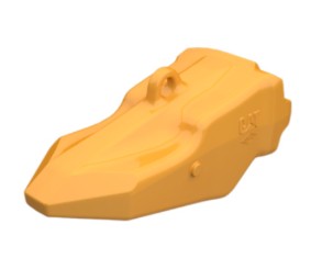 Caterpillar CTA374D excavator tooth tip 264-2172, penetrating tooth tip