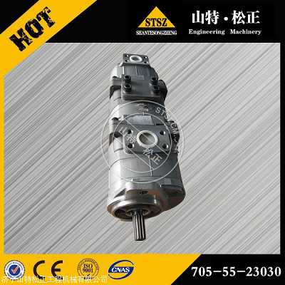 进口装载机WA500-3转向泵总成705-12-38011，进口齿轮泵