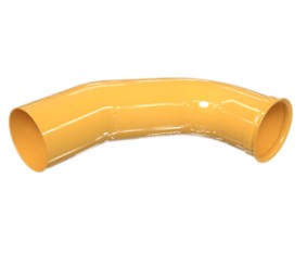 卡特彼勒988G装载机消音器管组件239-7896， 装载机硬管，山特松正