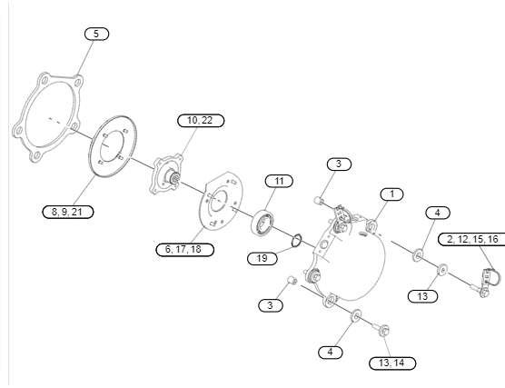 卡车793D壳体组件5541041/554-1041